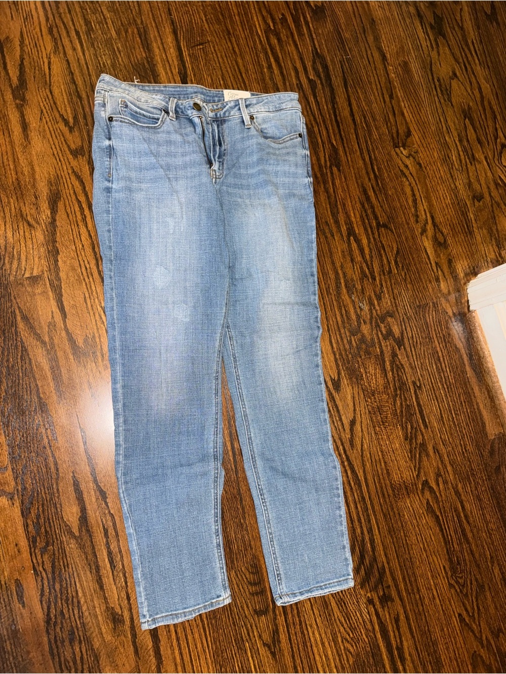 Light Wash Women's Skinny Jeans